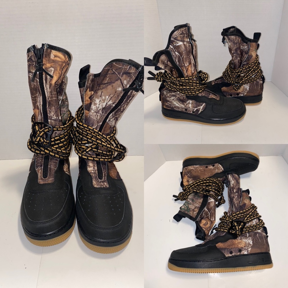 NWT Nike SF Air Force Realtree Boots New